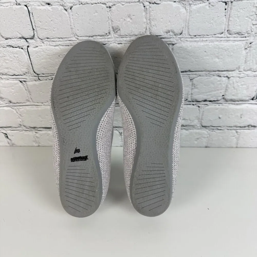 Allbirds Tree Breezer Ballet Flats Wool Knit Women US 10 Washable Hazy Mauve